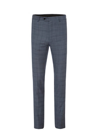 MARLOWE WOOL SUIT TROUSERS BLU