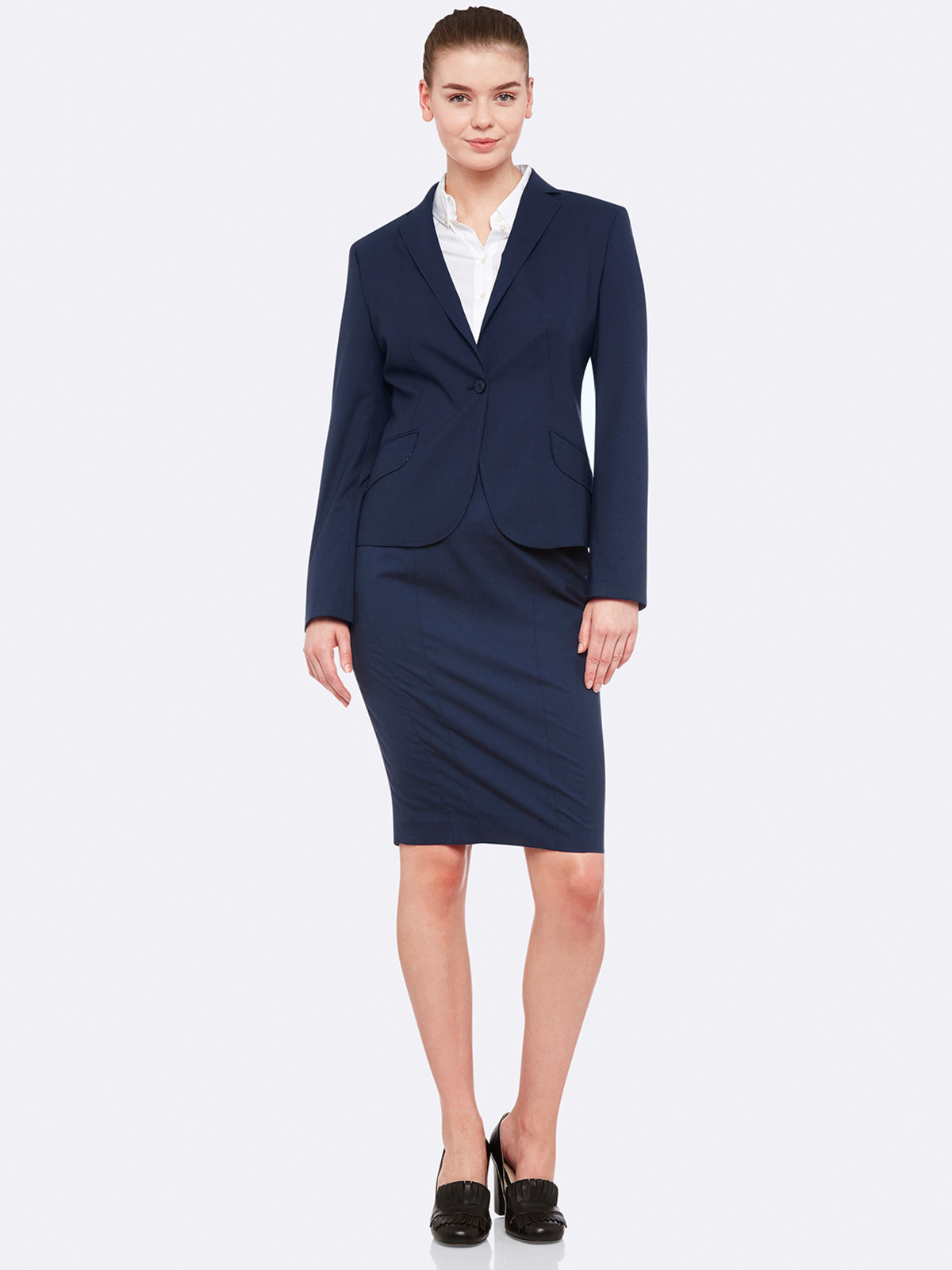 Womens Suits Blazers Formal Women Skirt Suits Ladies Business Clothes Navy  Blue Blazer And Jacket Office Uniform Styles 230316 From Kong01, $33.58 |  DHgate.Com