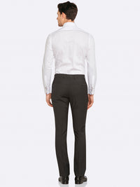 HOPKINS SUIT TROUSERS CHARCOAL