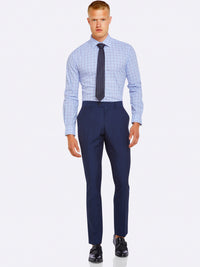 AUDEN WOOL LINEN SUIT TRSERS GUN