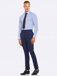 AUDEN WOOL LINEN SUIT TRSERS GUN