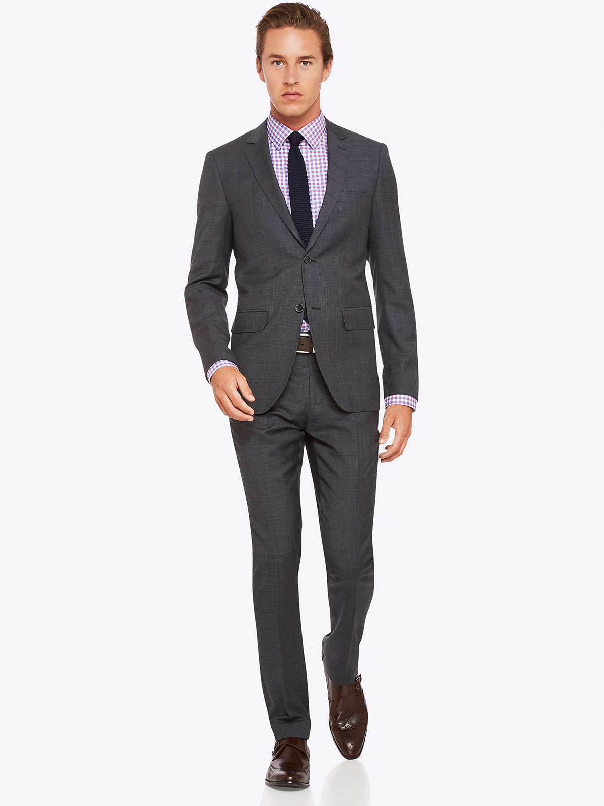 AUDEN SUIT TROUSERS GREY