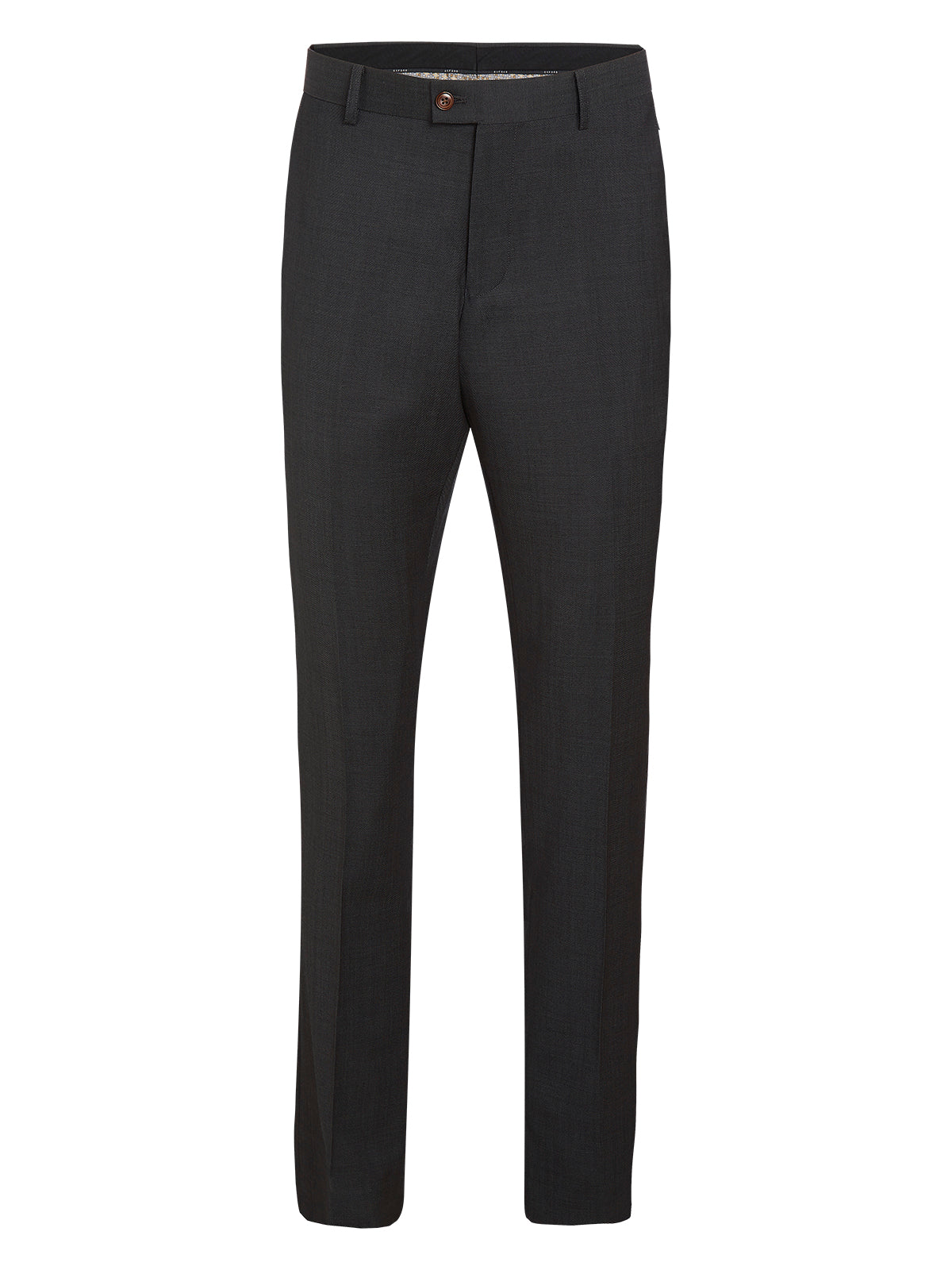 HOPKINS WOOL SUIT TROUSERS CHARCOAL