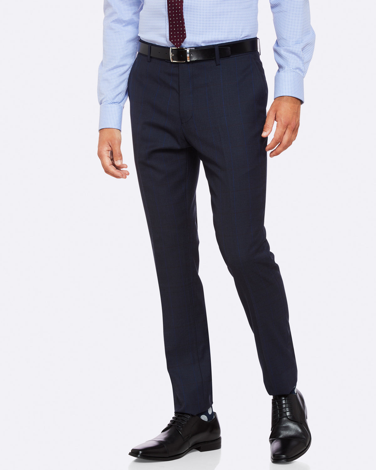 MARLOWE WOOL SUIT TROUSERS