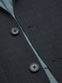 HOPKINS PEAK LAPEL WOOL SUIT JAKETX