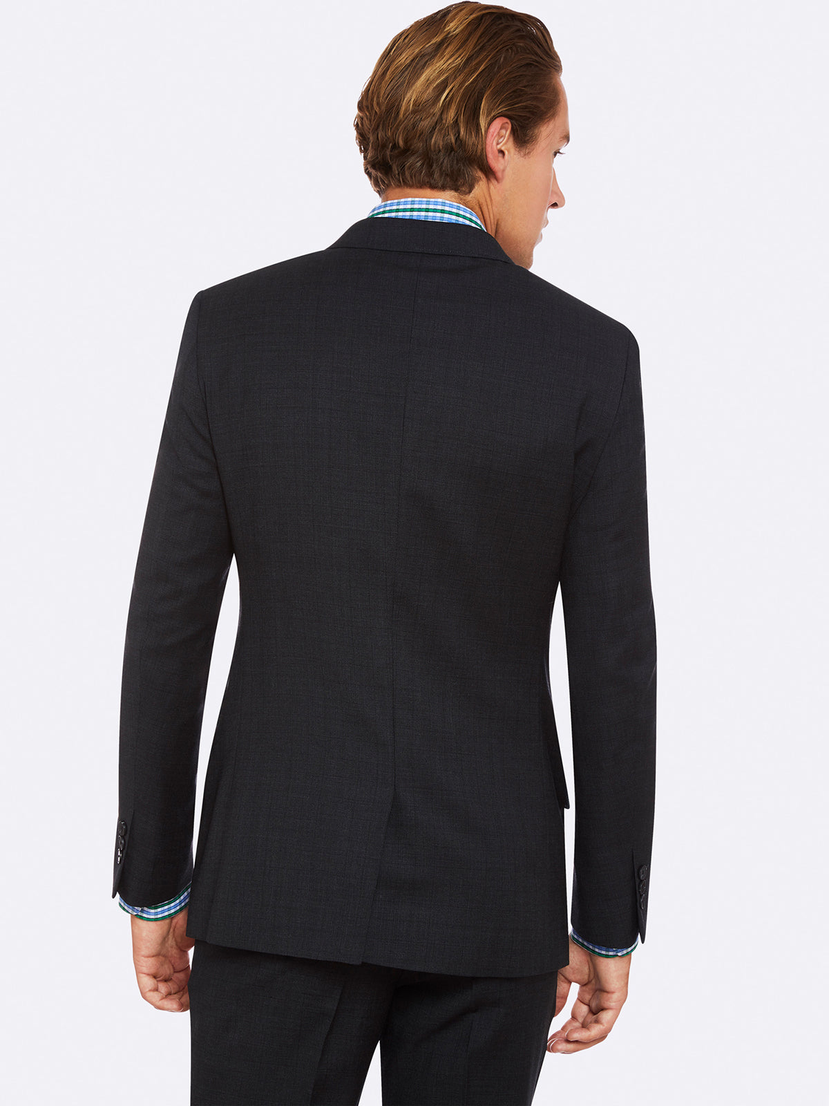 HOPKINS PEAK LAPEL WOOL SUIT JAKETX