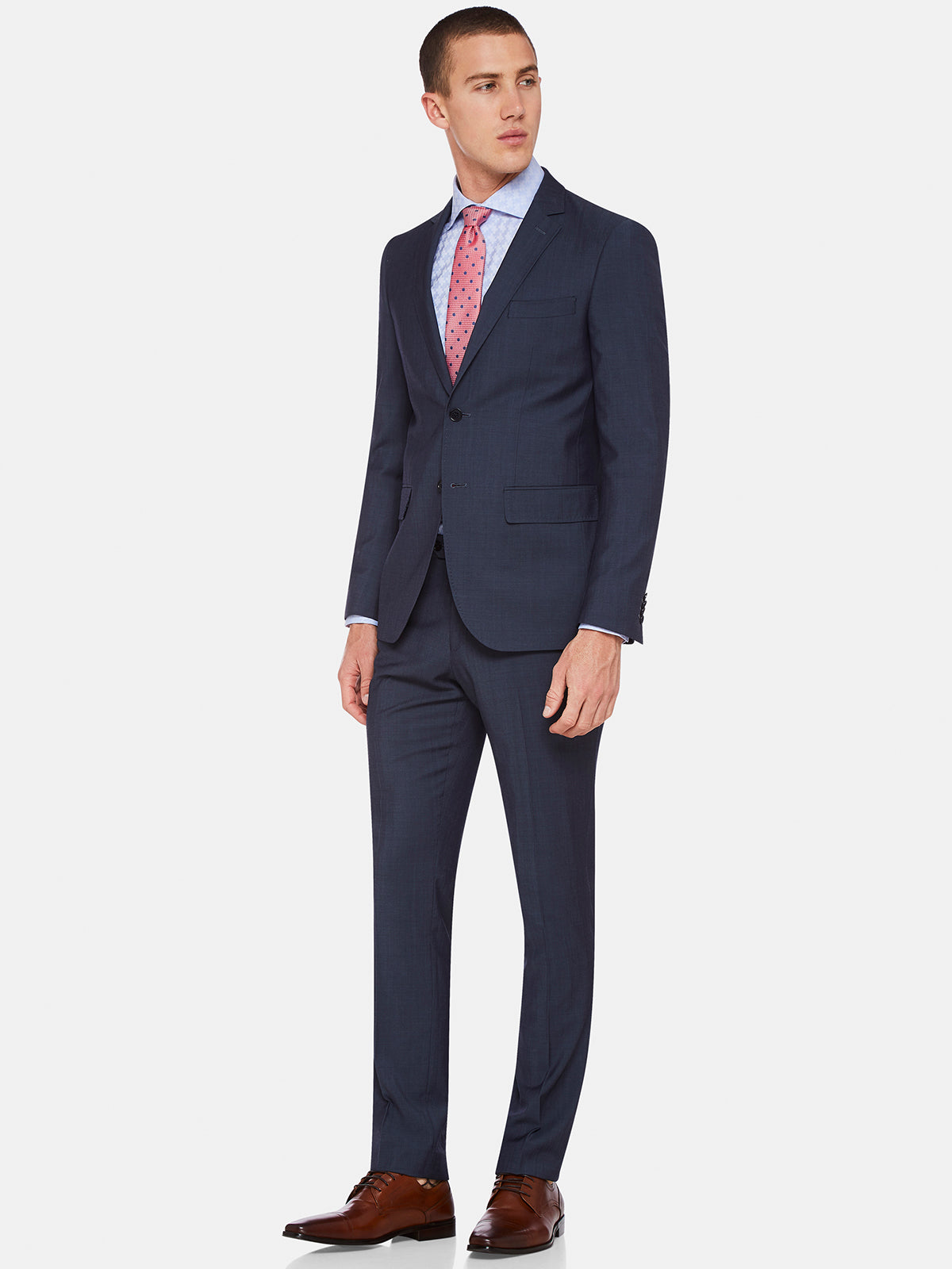 AUDEN WOOL LUXURY SUIT JACKET GUNMETAL