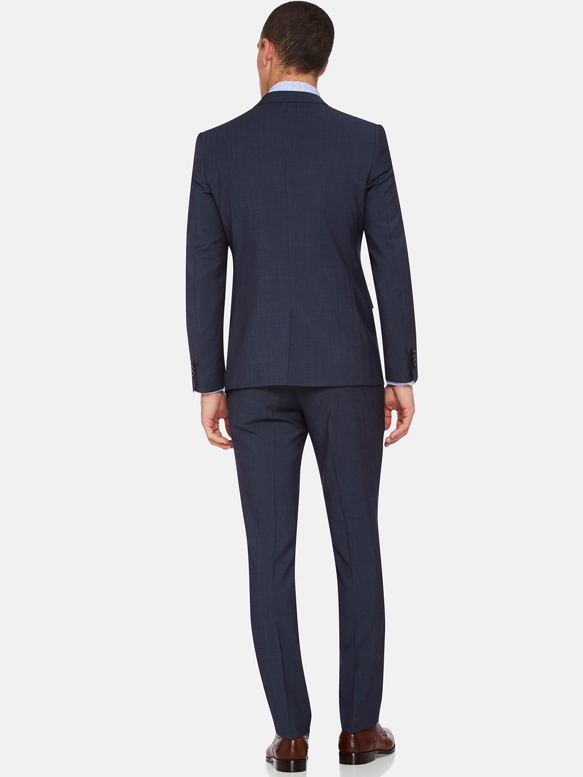 AUDEN WOOL LUXURY SUIT JACKET GUNMETAL