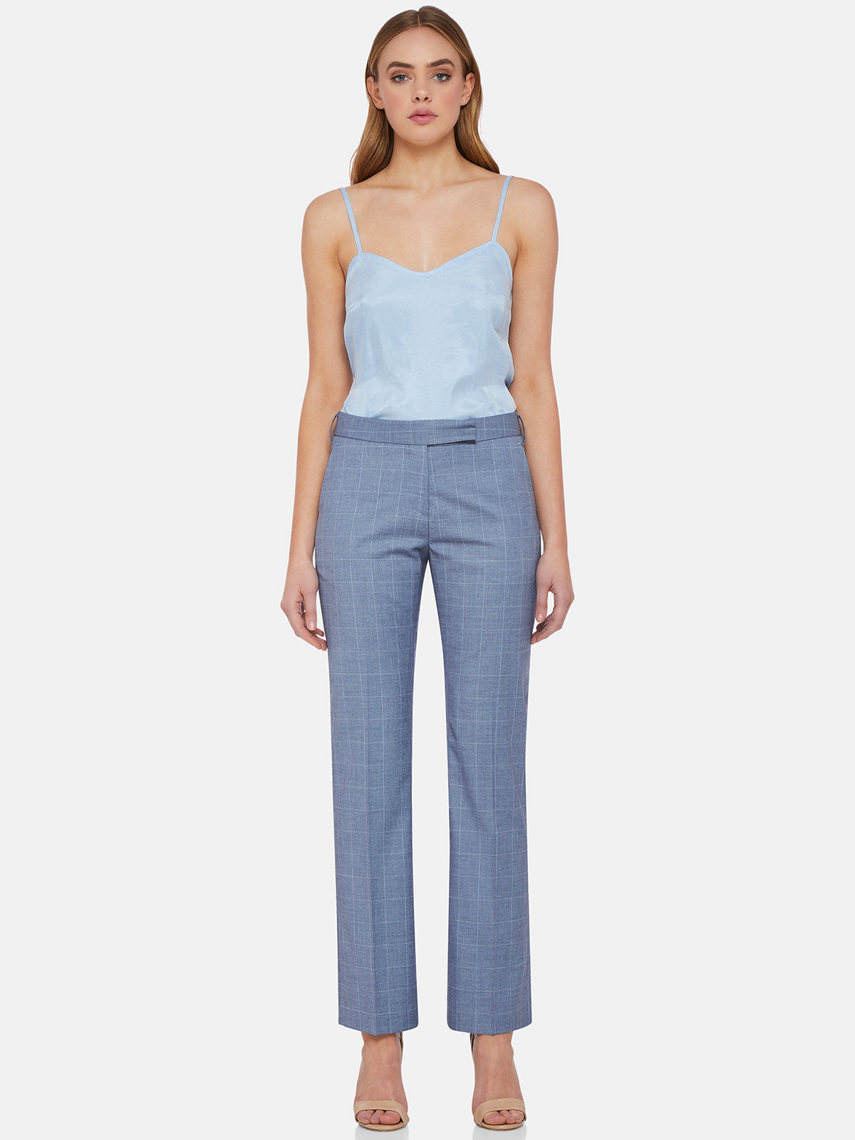 DANICA SUIT TROUSER CHAMBRAY