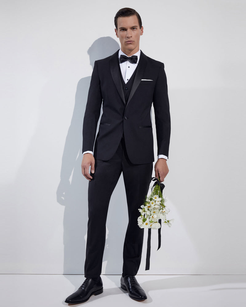 camille maxi dress black