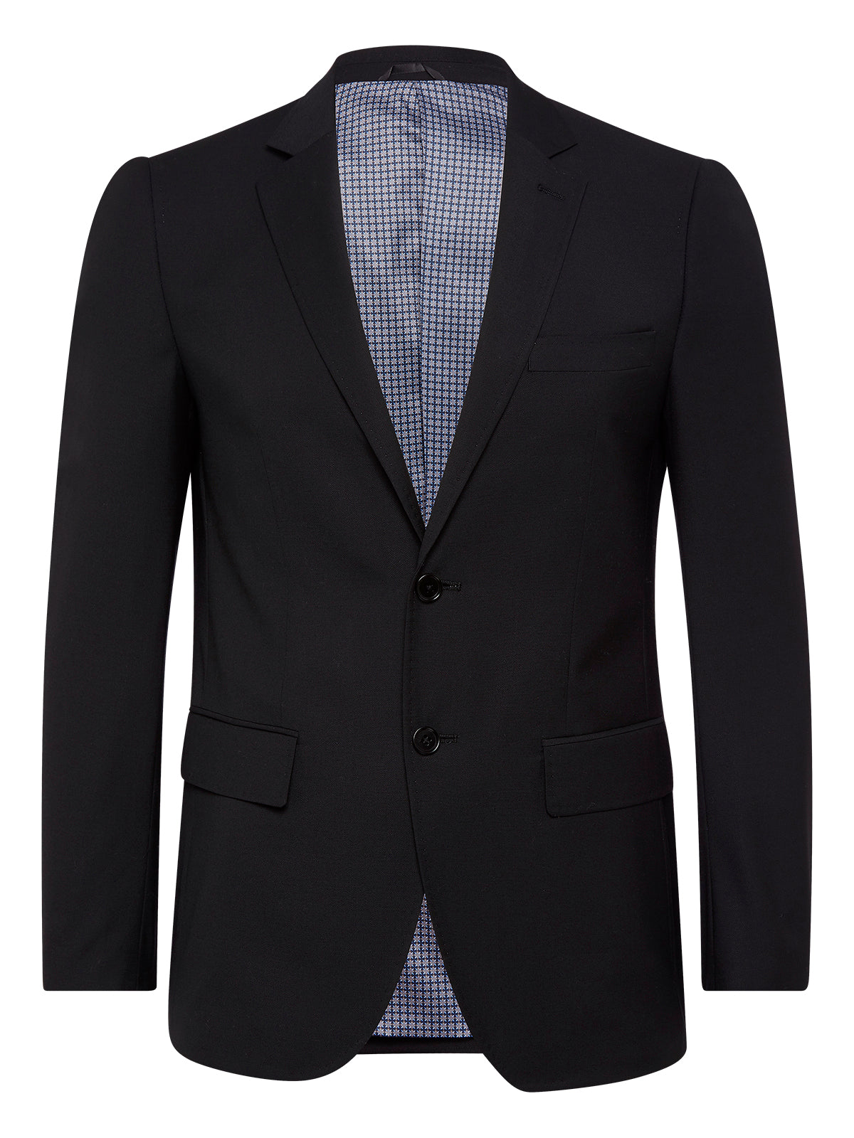 AUDEN WOOL SUIT JACKET BLACK