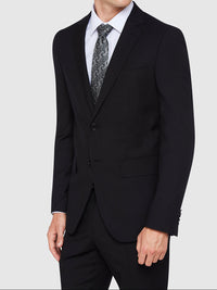 AUDEN WOOL SUIT JACKET BLACK