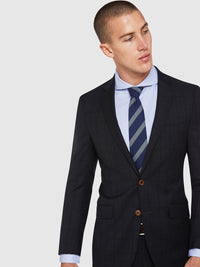 NEW HOPKINS WOOL SUIT JACKET CHARCOAL