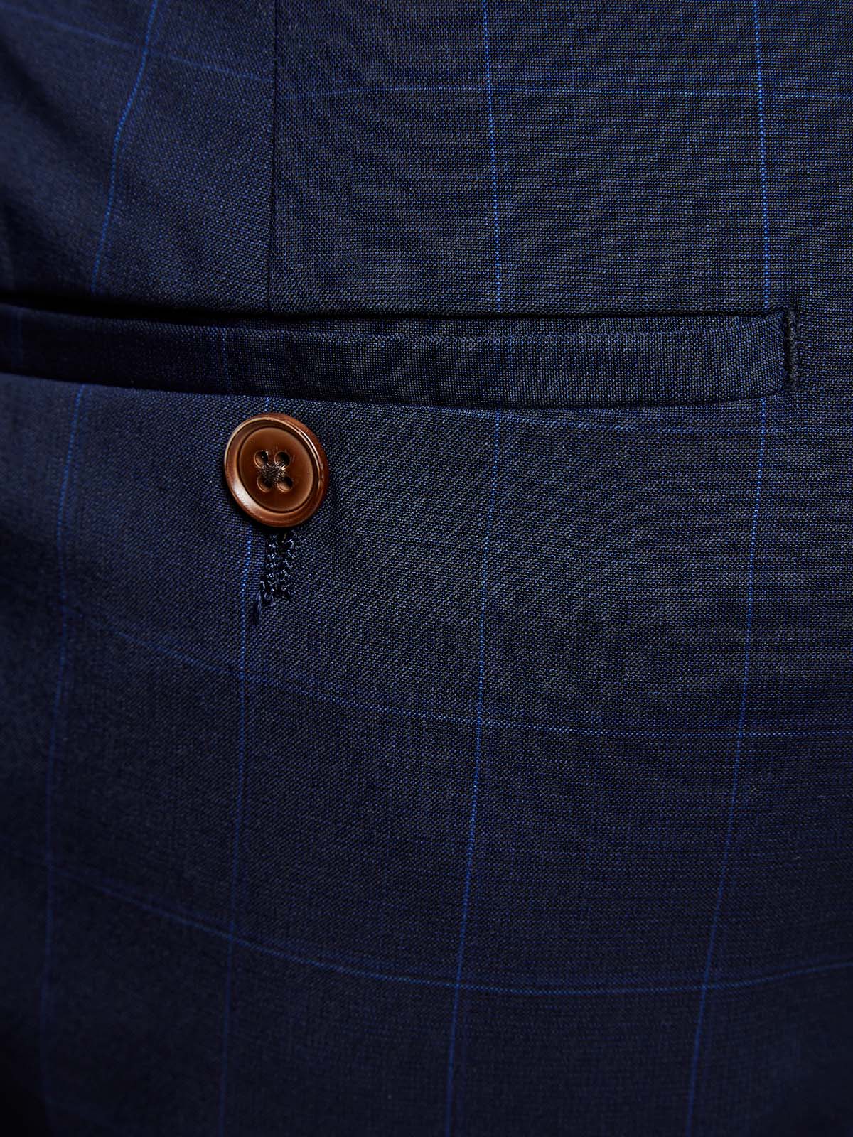 HOPKINS WOOL STRCH SUIT TROUSERS