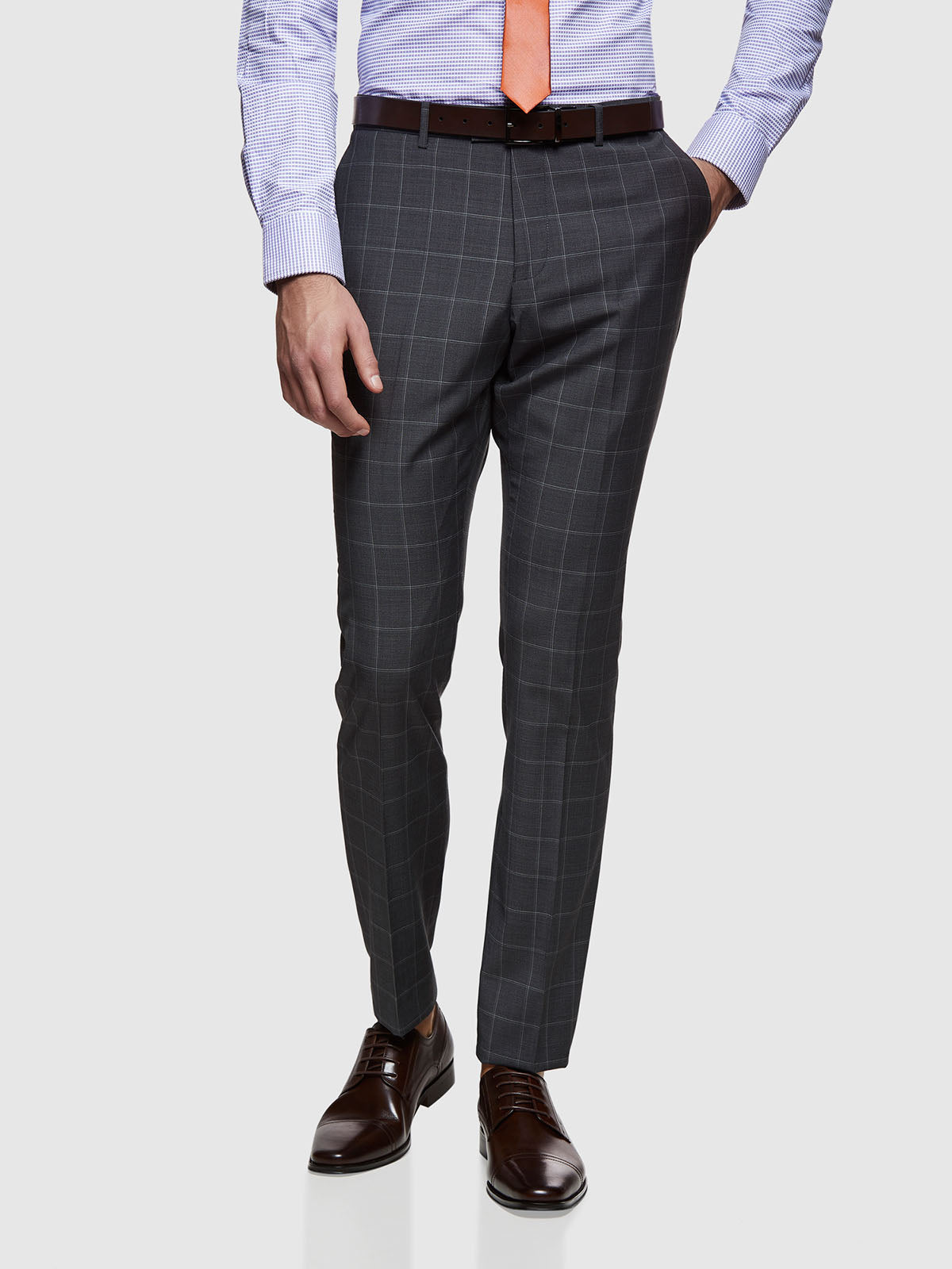 HOPKINS WOOL STRCH SUIT TROUSERS