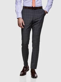 HOPKINS WOOL STRCH SUIT TROUSERS