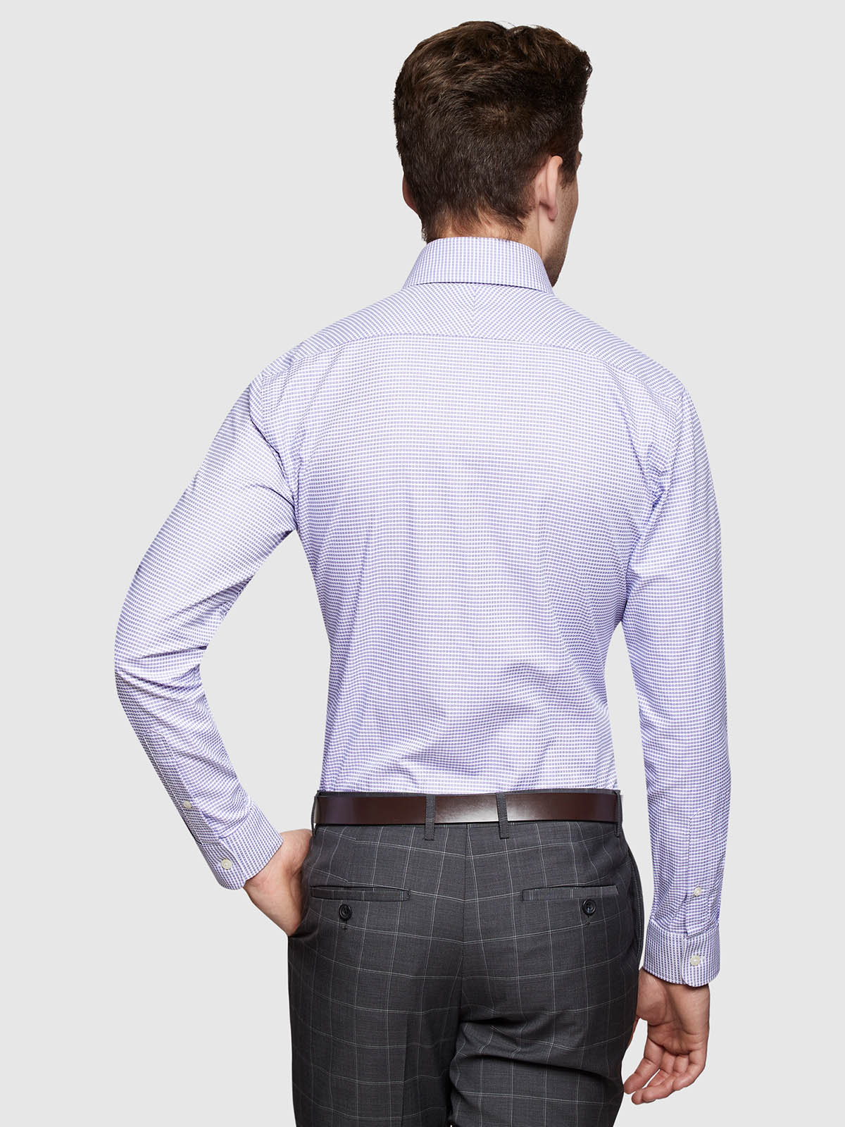 HOPKINS WOOL STRCH SUIT TROUSERS