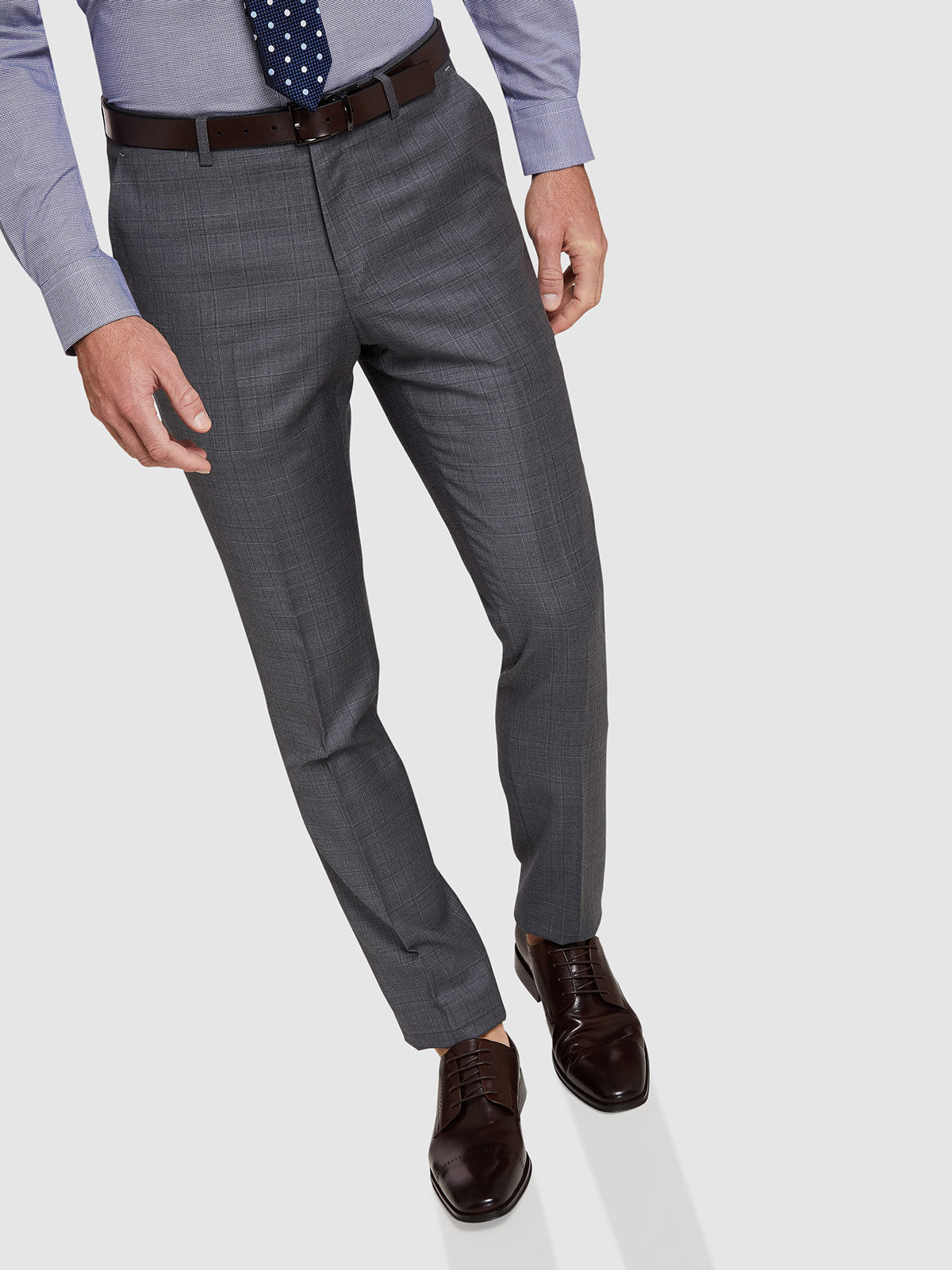 BYRON WOOL SUIT TROUSERS