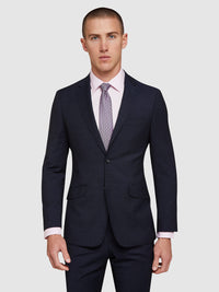 NEW HOPKINS WOOL SUIT JACKET GUNMETAL