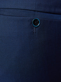 HOPKINS WOOL SUIT TROUSERS NAVY