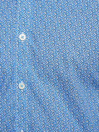 KENTON PRINTED SHIRT BLUE