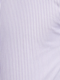 BECKTON DOBBY STRIPED SHIRT PURPLE