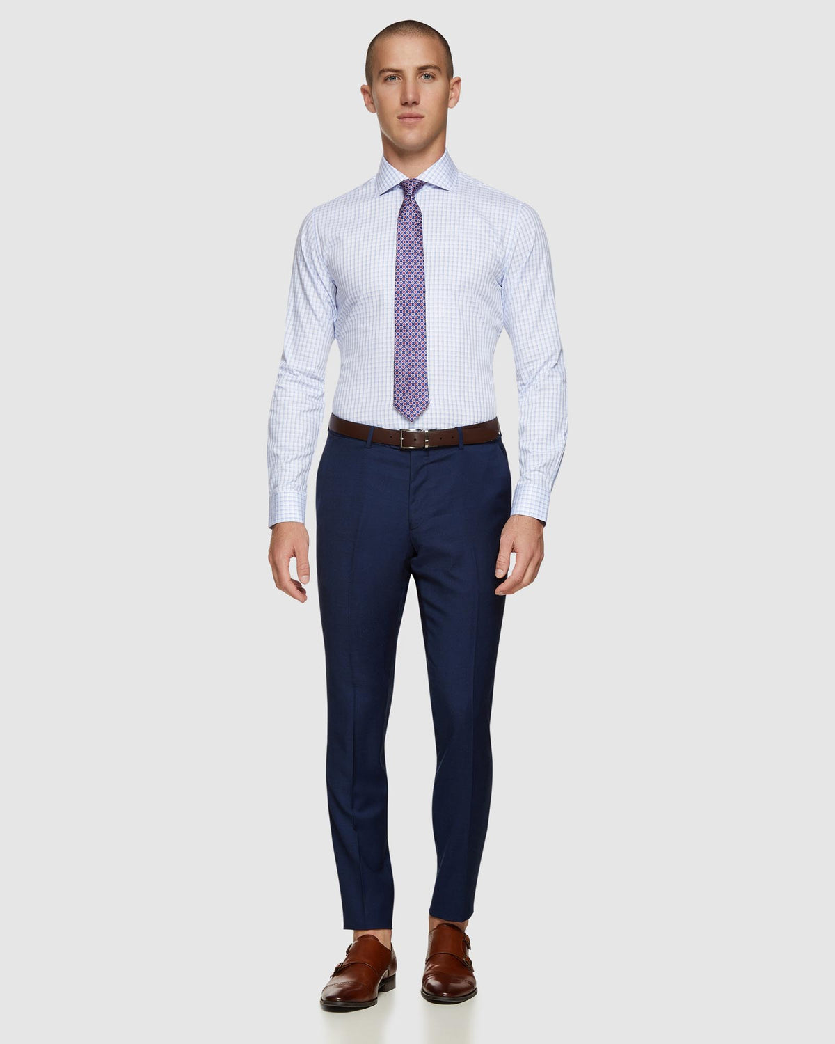 TRAFALGAR CHECKED SHIRT