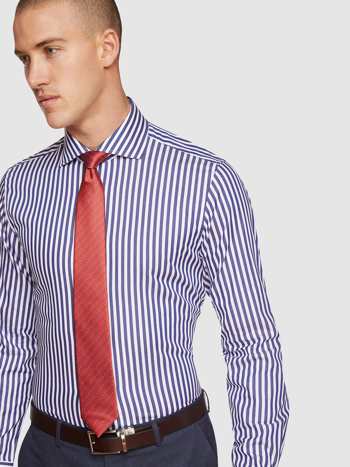 TRAFALGAR STRIPED SHIRT