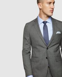 AUDEN WOOL STRETCH SUIT JACKET
