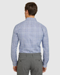 ISLINGTON REGULAR FIT CHECKED SHIRT NAVY