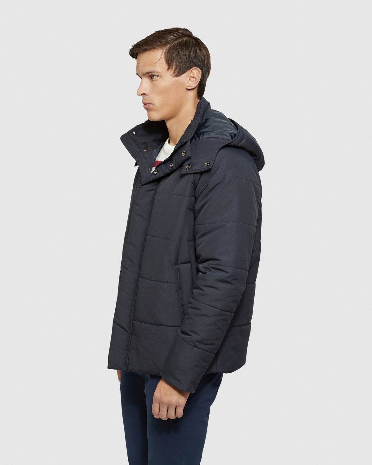 LEO ECO FILLING PUFFA JACKET MENS JACKETS AND COATS