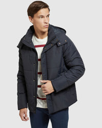 LEO ECO FILLING PUFFA JACKET MENS JACKETS AND COATS