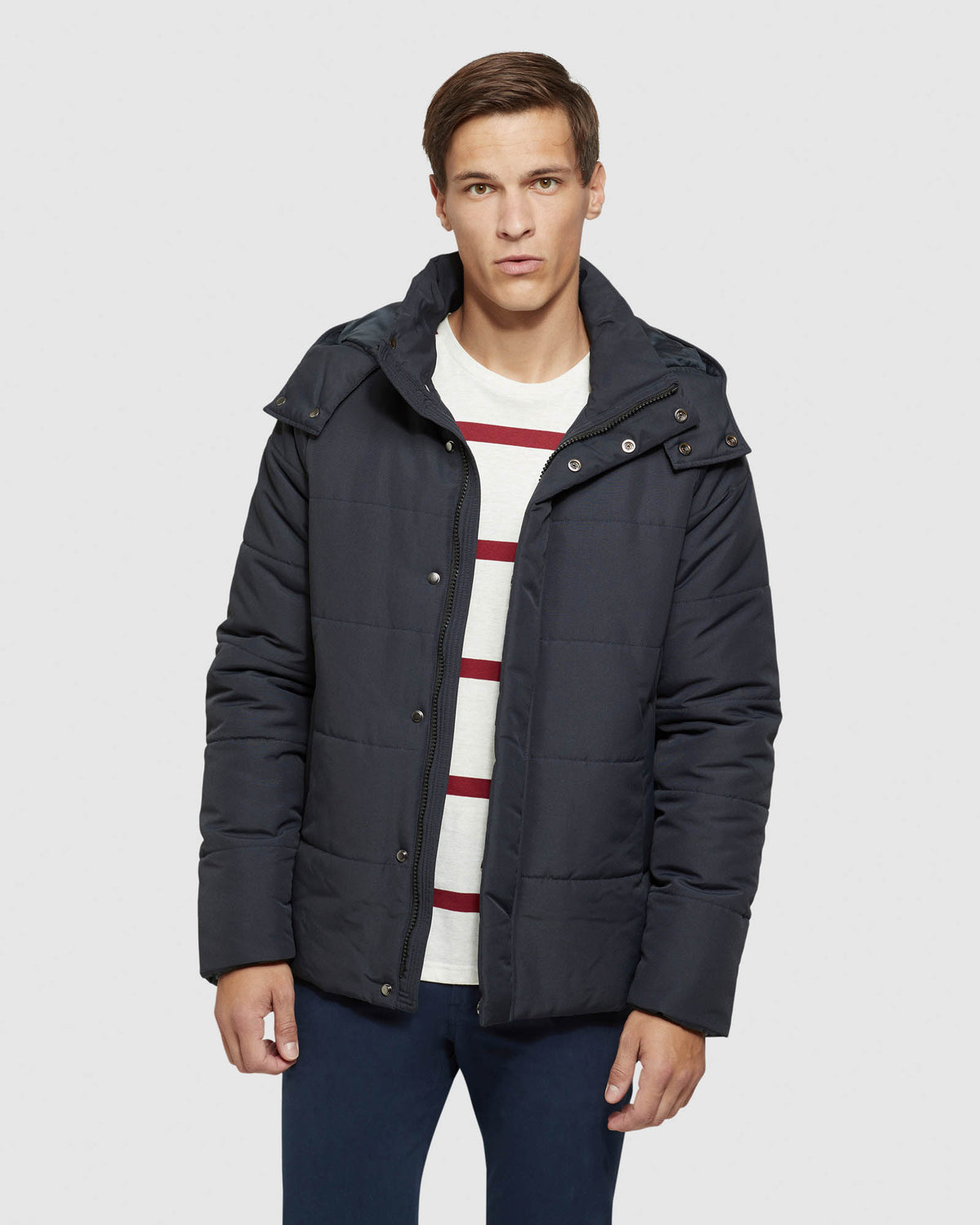 LEO ECO FILLING PUFFA JACKET MENS JACKETS AND COATS