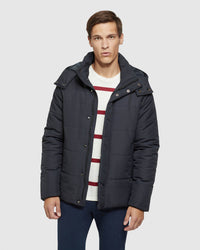 LEO ECO FILLING PUFFA JACKET MENS JACKETS AND COATS