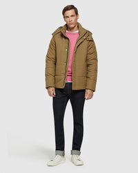 LEO ECO FILLING PUFFA JACKET MENS JACKETS AND COATS