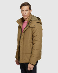 LEO ECO FILLING PUFFA JACKET MENS JACKETS AND COATS