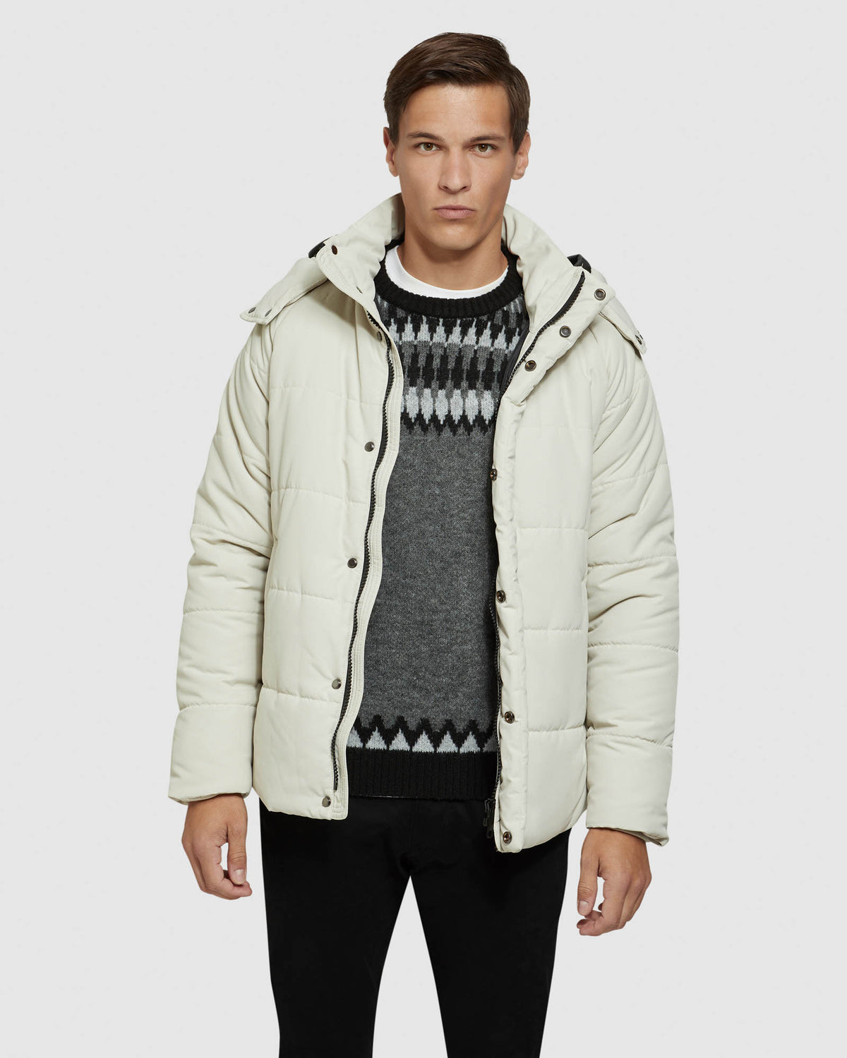 LEO ECO FILLING PUFFA JACKET MENS JACKETS AND COATS