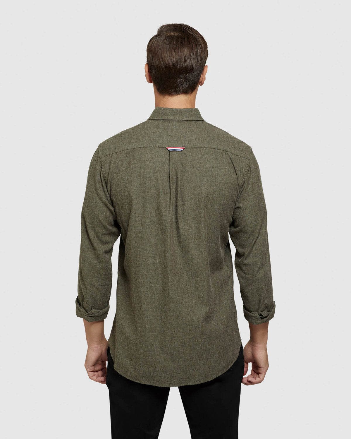 UXBRIDGE MELANGE TWILL REGULAR SHIRT MENS SHIRTS