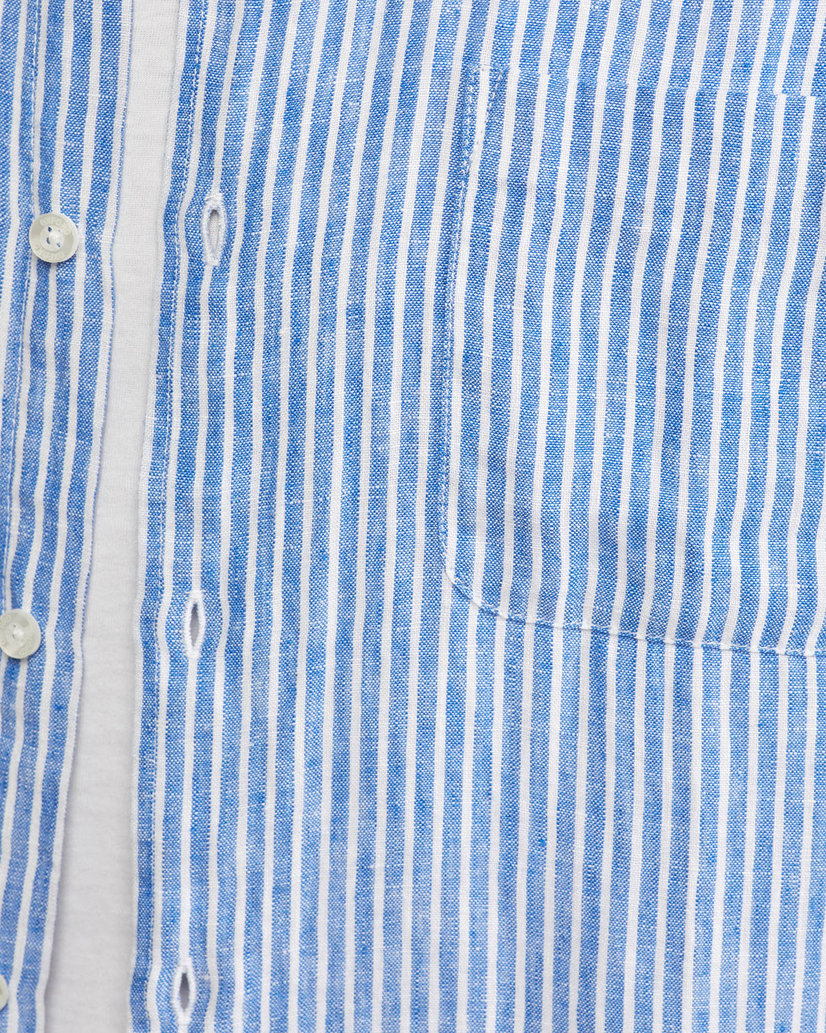 HOLLOWAY PURE LINEN STRIPED SHIRT MENS SHIRTS