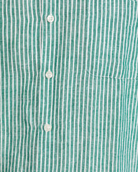 HOLLOWAY PURE LINEN STRIPED SHIRT MENS SHIRTS