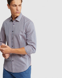 STRATTON CHECKED SHIRT MENS SHIRTS