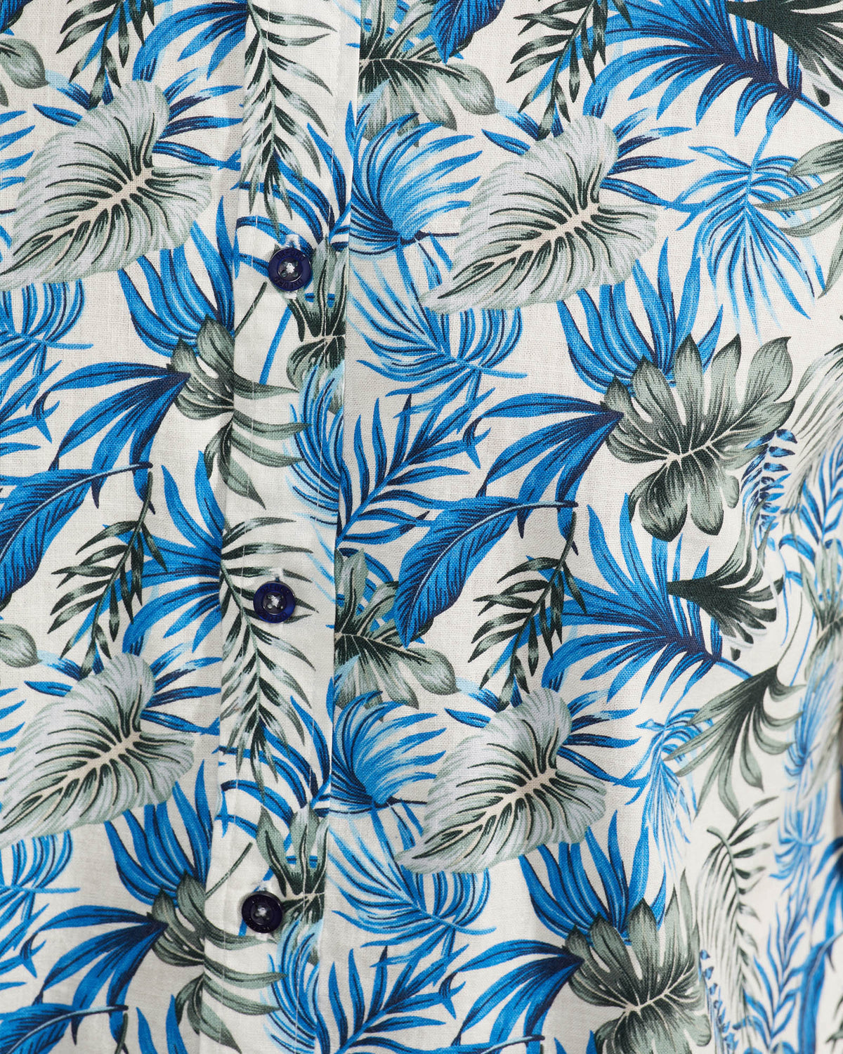 Leyton Linen Cotton Print Short Sleeve Shirt Oxford Shop leyton-linen-cotton-print-short-sleeve-shirt-oxford-shop