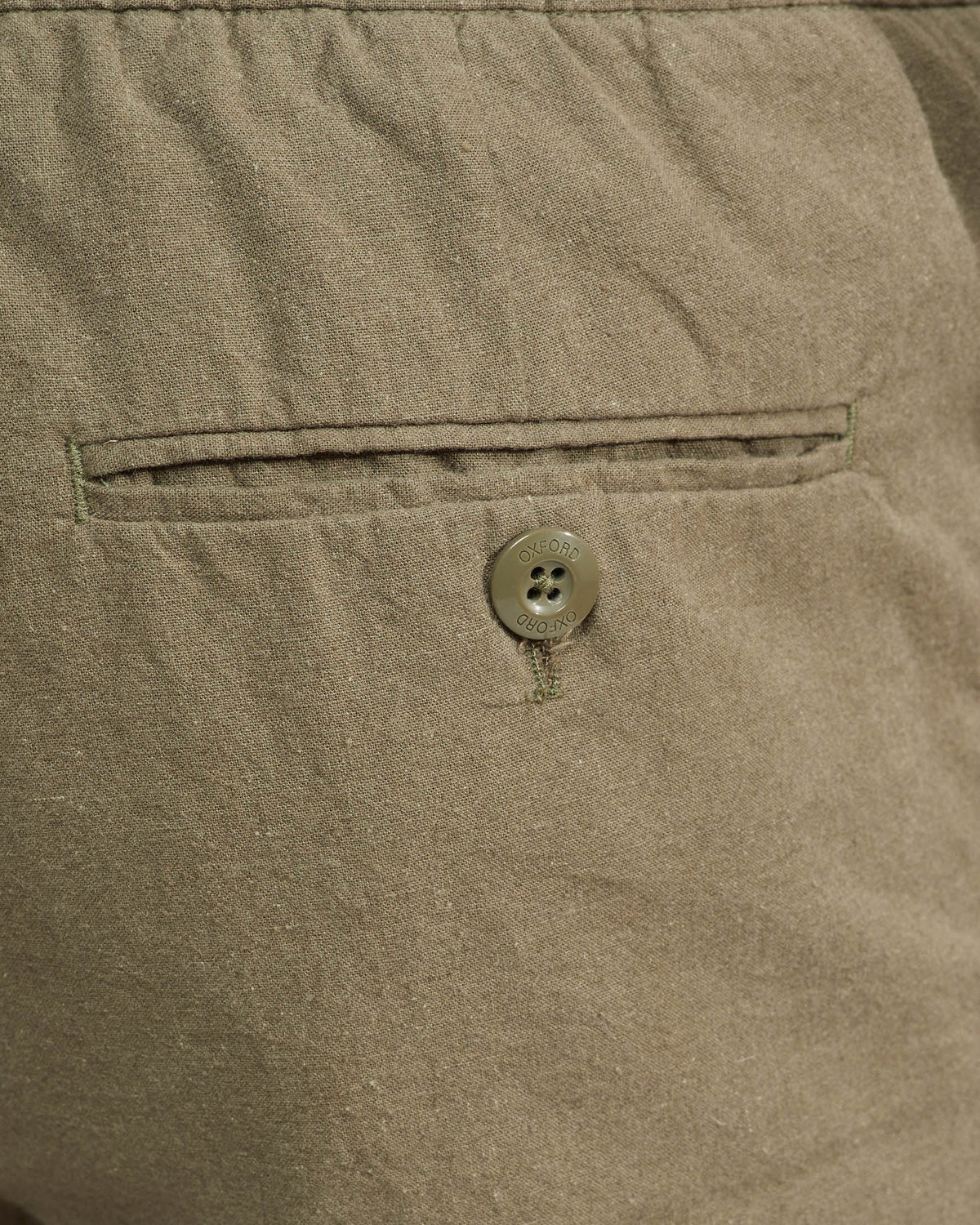 FRASER LINEN COTTON PULLON PANTS Oxford Shop