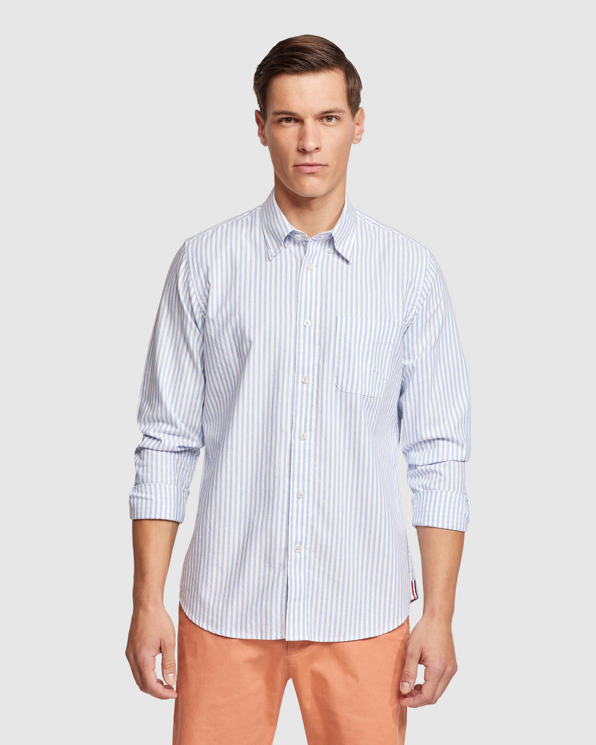PORTLAND REGULAR FIT STRIPED SHIRT MENS SHIRTS