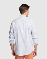 PORTLAND REGULAR FIT STRIPED SHIRT MENS SHIRTS