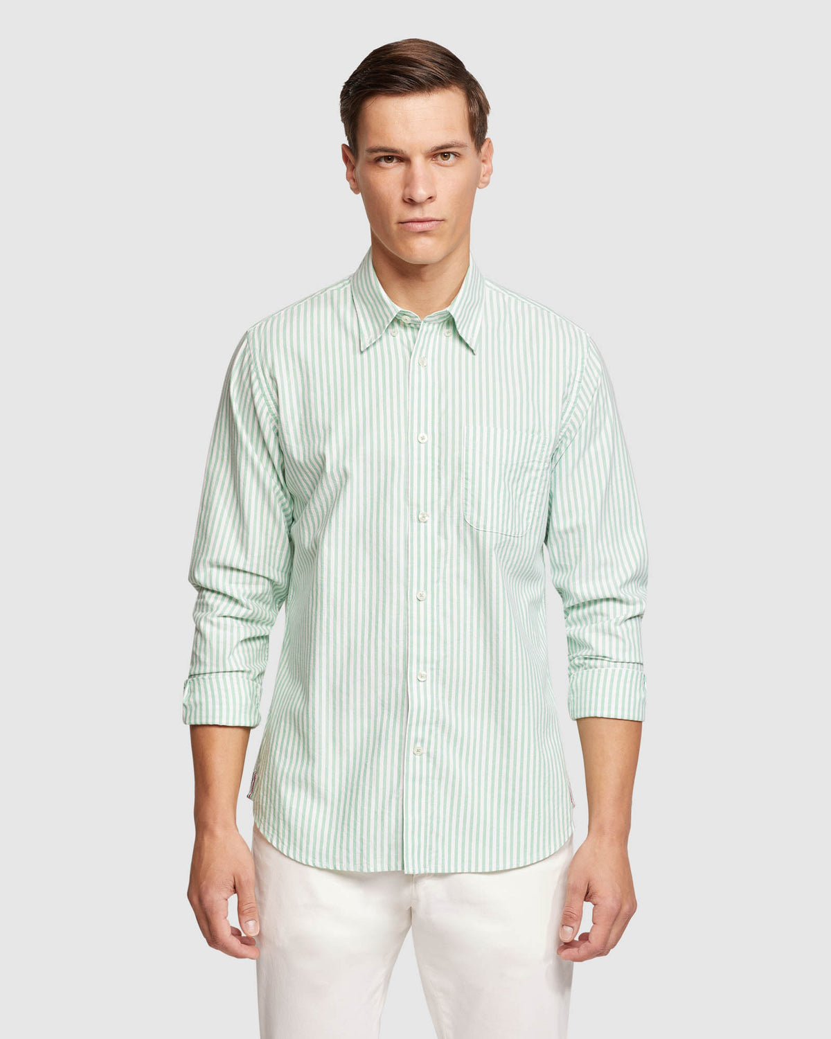PORTLAND REGULAR FIT STRIPED SHIRT MENS SHIRTS