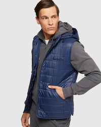 BRUNO ECO FILLING PUFFA VEST MENS JACKETS AND COATS
