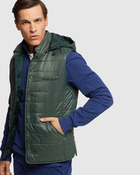 BRUNO ECO FILLING PUFFA VEST MENS JACKETS AND COATS