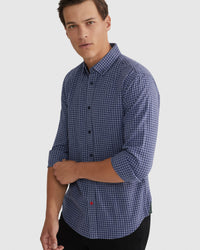 STRATTON SMALL CHECK SHIRT MENS SHIRTS