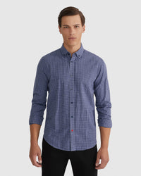 STRATTON SMALL CHECK SHIRT MENS SHIRTS